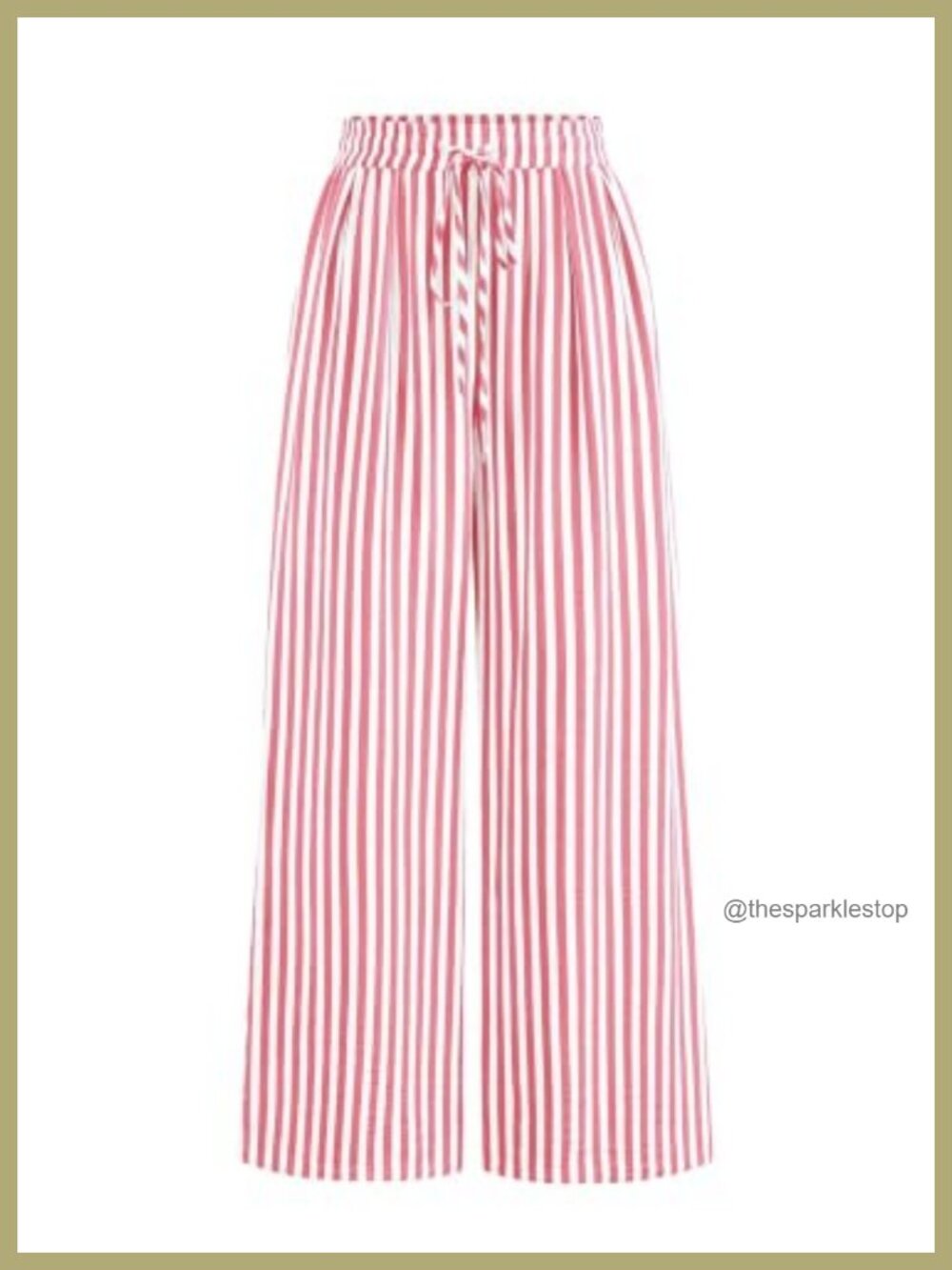 Viscose Wide Leg Palazzo Pants with Pockets